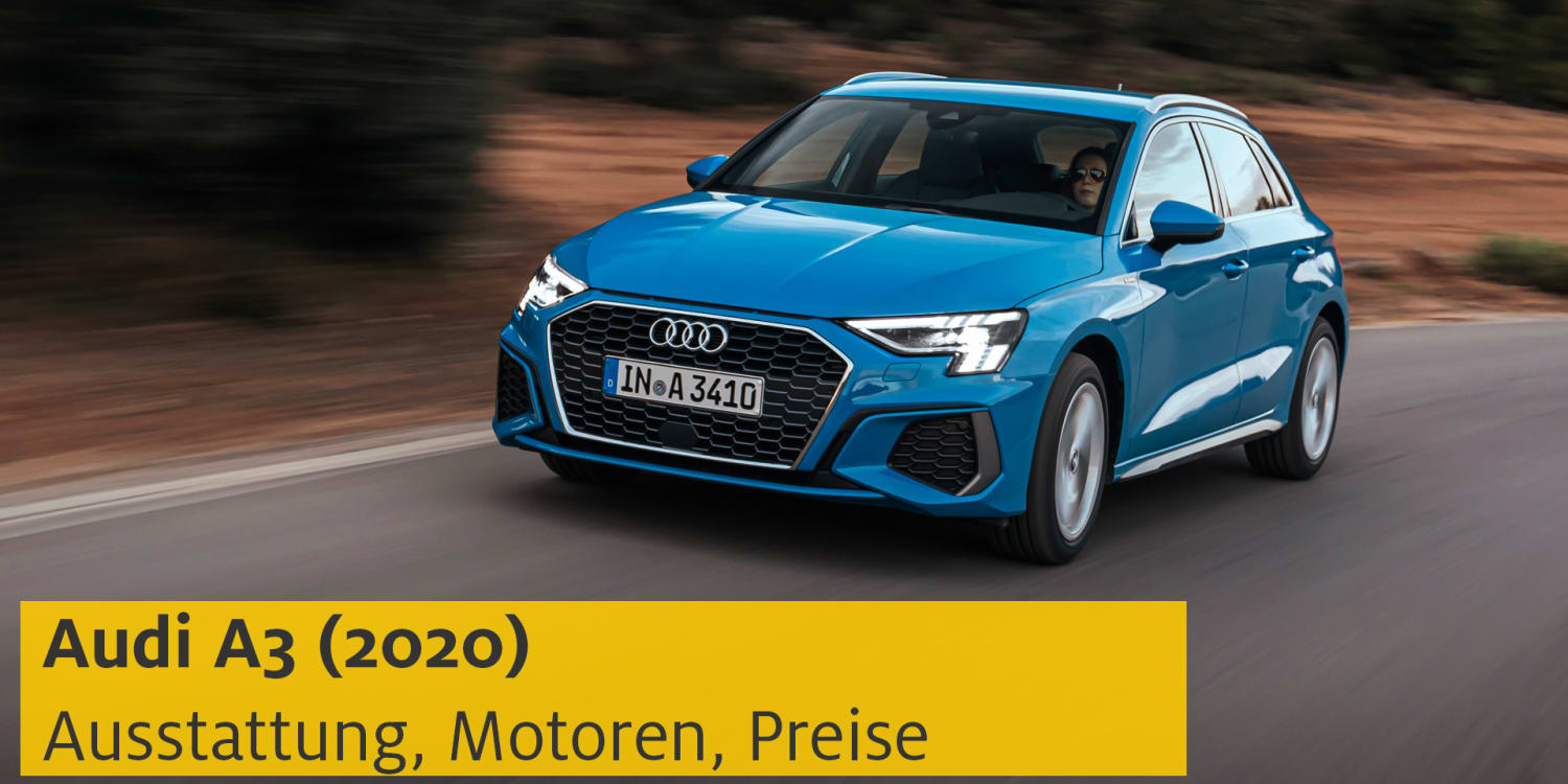 Audi A3 Sportback Test, Motoren, Verbrauch, Preise ADAC